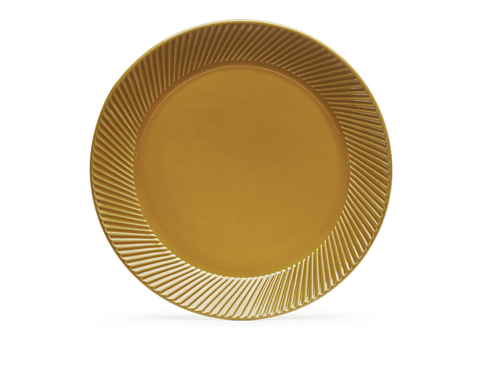 Gadżet reklamowy - Talerz COFFEE & MORE 20 cm, żółty
