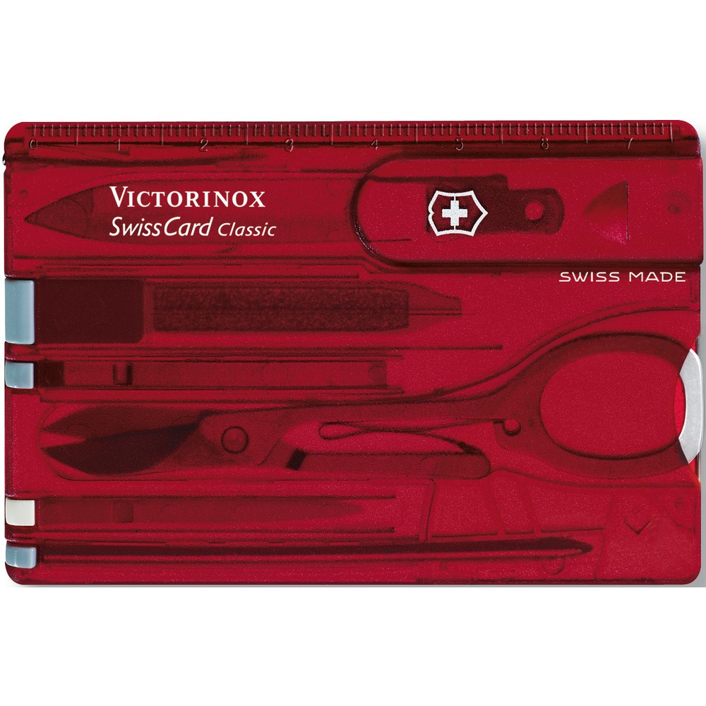Narzędzie wielofunkcyjne Victorinox SwissCard Classic Czerwony VA807-05 