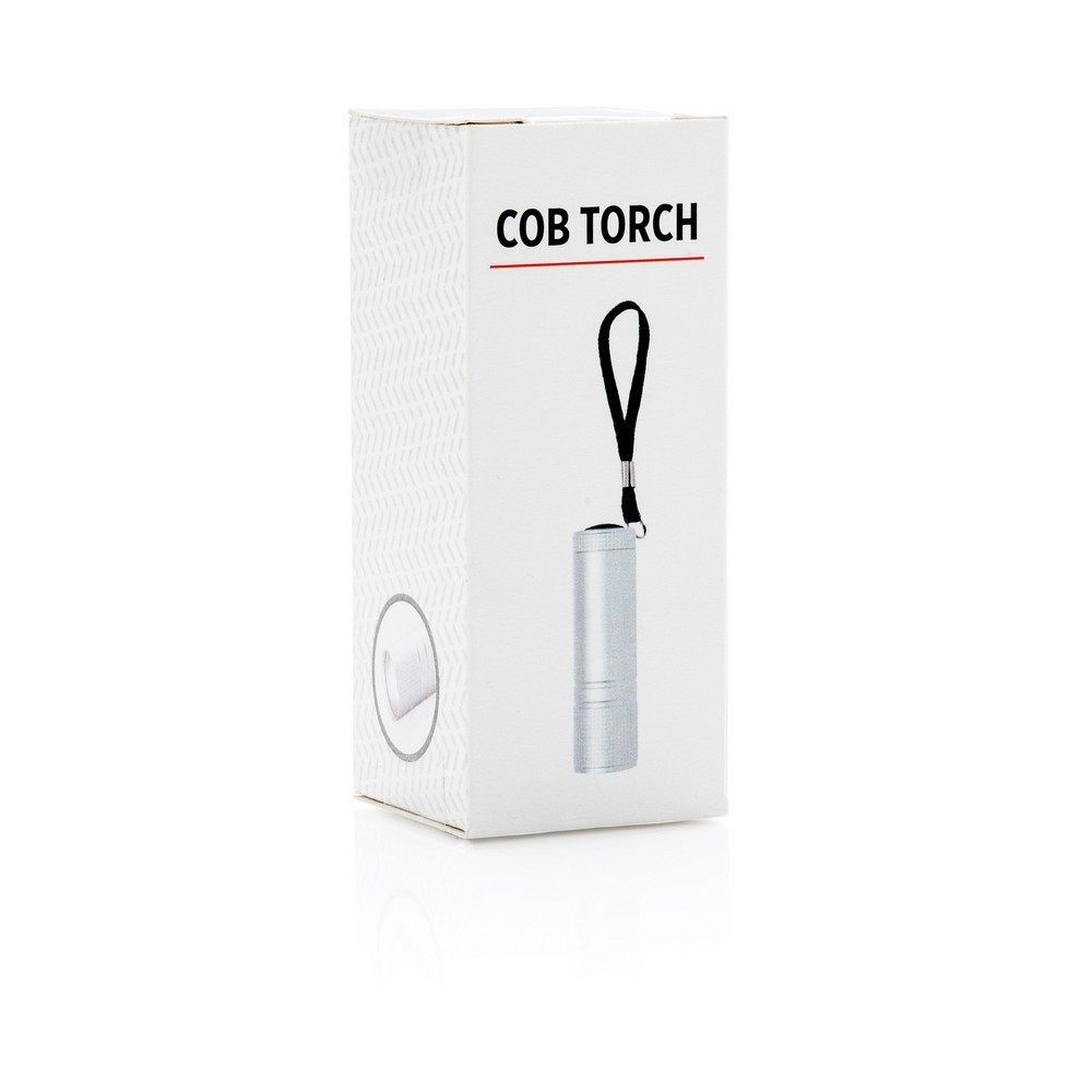 Latarka COB Srebrny P513.822 (2)