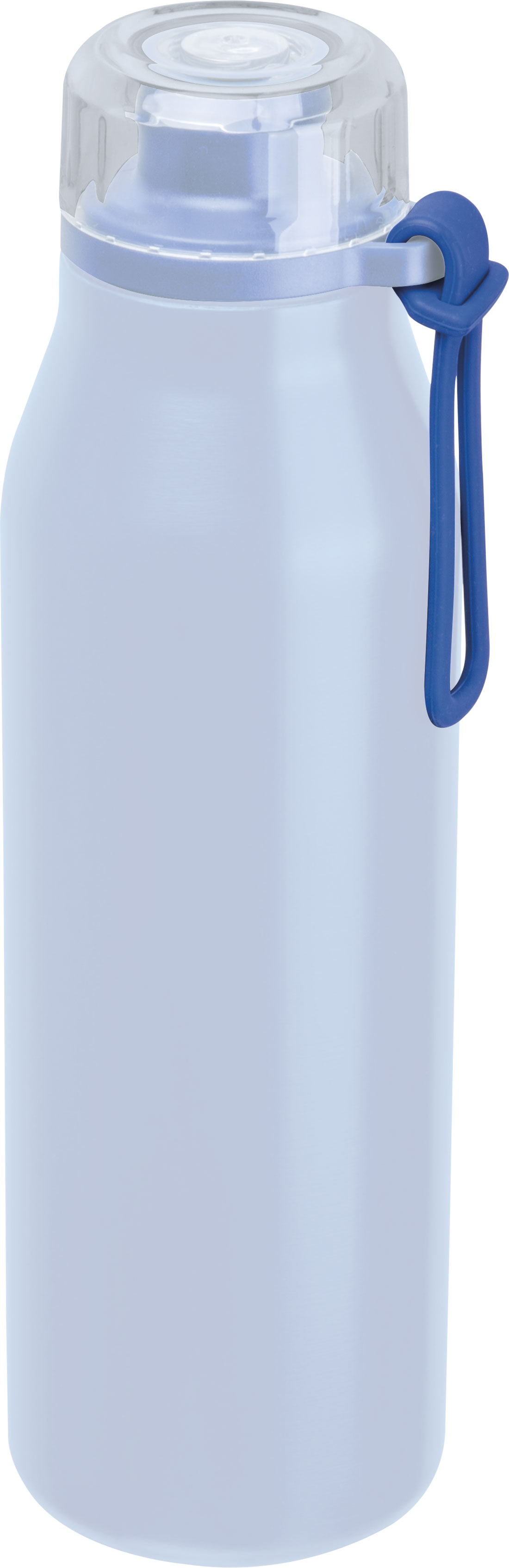 Butelka termiczna stalowa z recyklingu GRAND HAVEN MoLu 640 ml Jasnoniebieski 534924 (1)