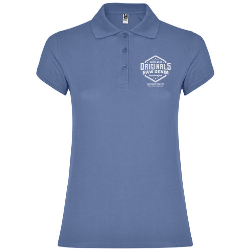Star koszulka damska polo z krótkim rękawem Riviera Blue R66341V5 (1)