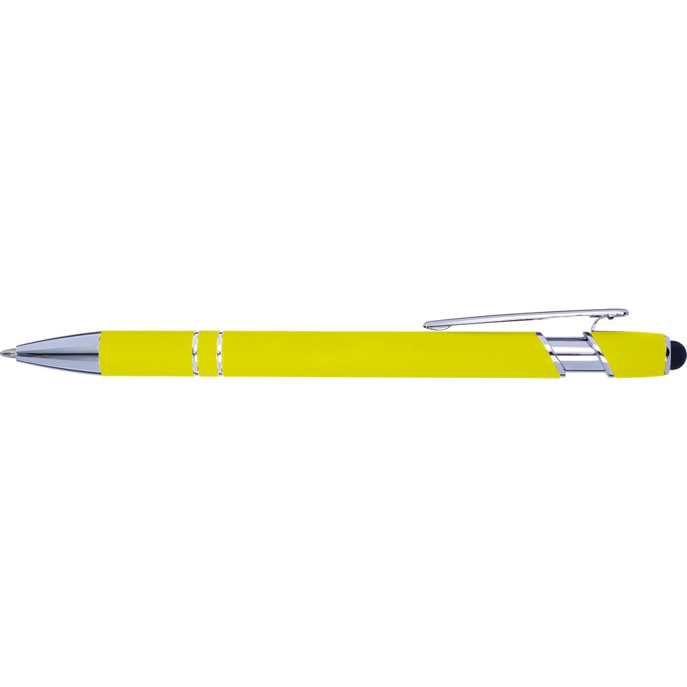 Długopis, touch pen żółty V1917-08 (1)