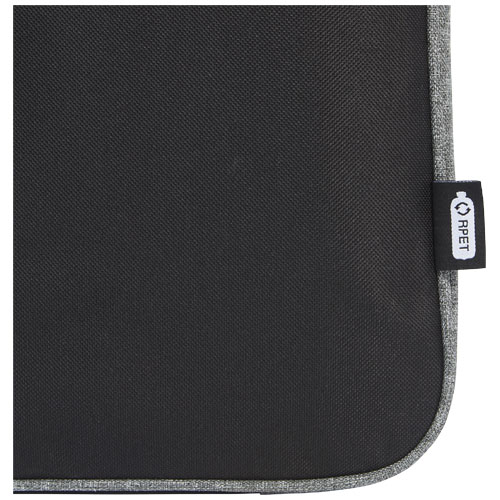 Reclaim 14-calowe etui na laptopa, dwa kolory, z recyklingu z certyfikatem GRS, 2,5 l Czarny-Melanż szary 12065490 (5)