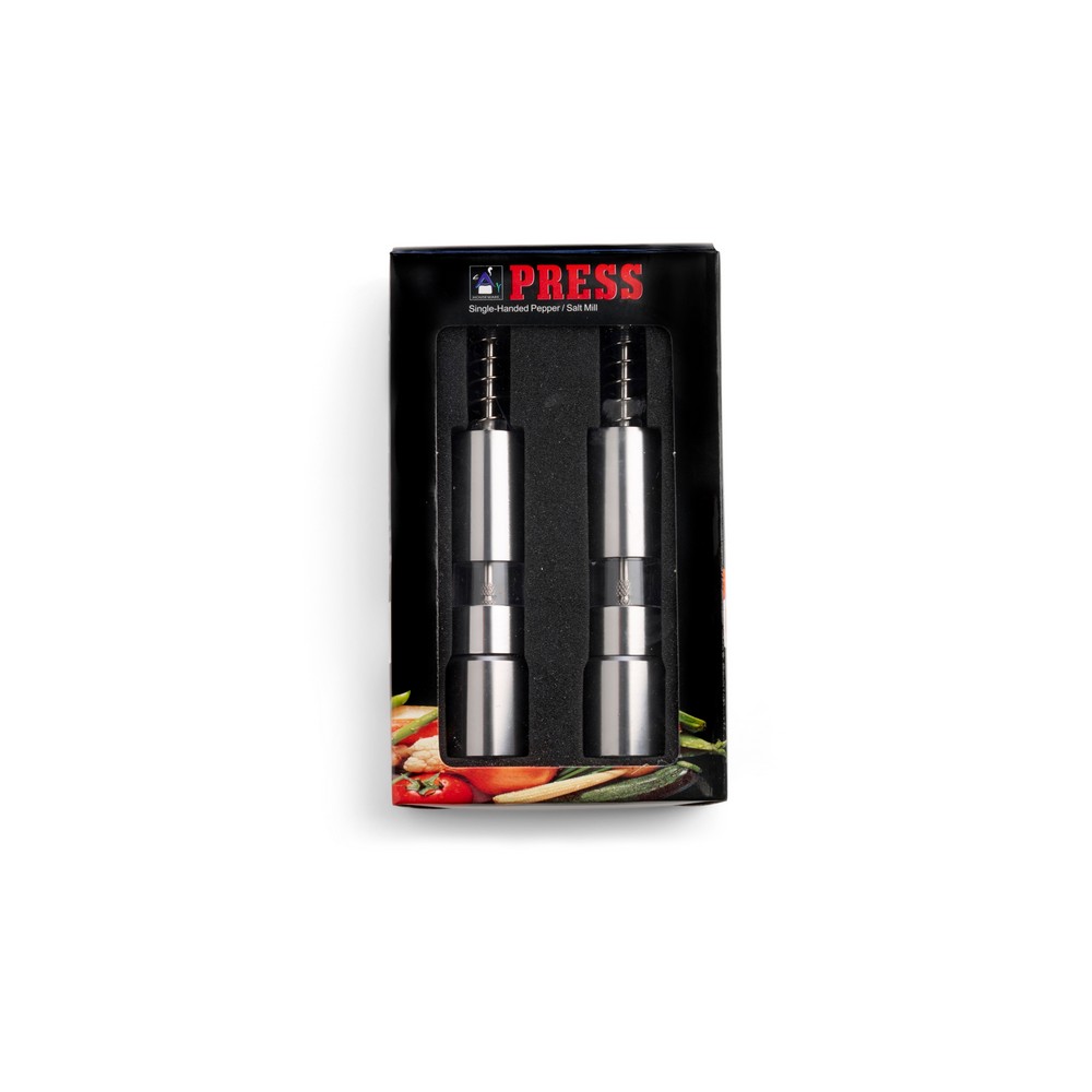 Młynek do soli i pieprzu Srebrny V5302-32 