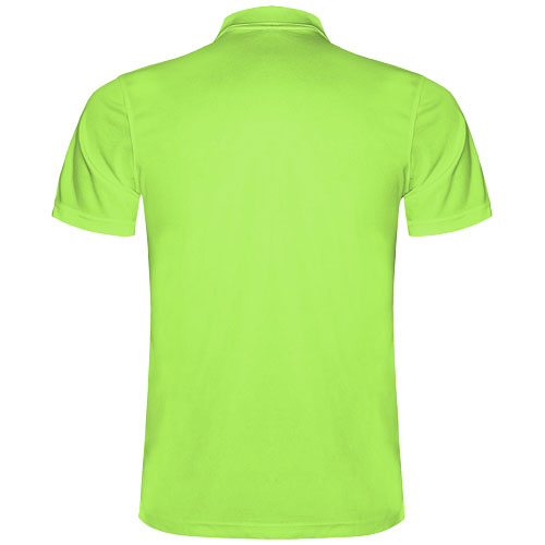 Monzha sportowa koszulka dziecięca polo z krótkim rękawem Limonkowy K04042XM (2)