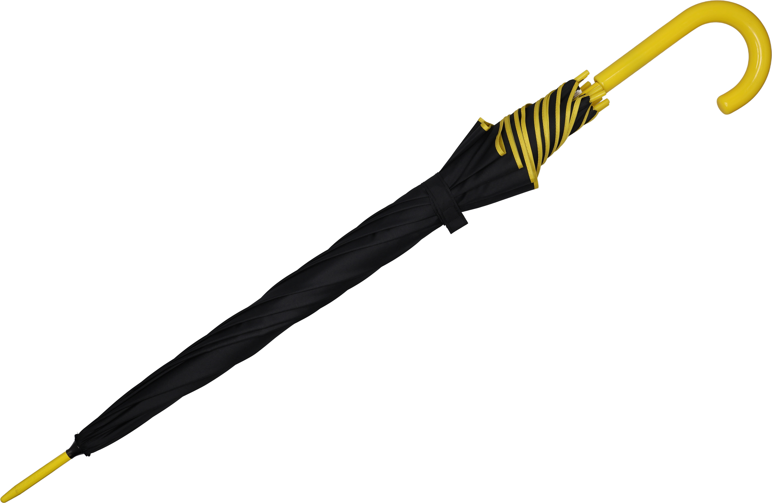 Parasol automatyczny Ø107 cm PARIS żółty 347208 (3)