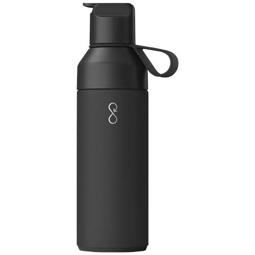Ocean Bottle GO izolowany bidon na wodę o pojemności 500 ml Czarny obsydianowy 10081690 