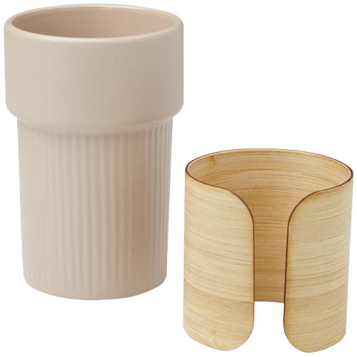 Fika kubek 340 ml z bambusową osłoną Owsianka 10080907 (3)