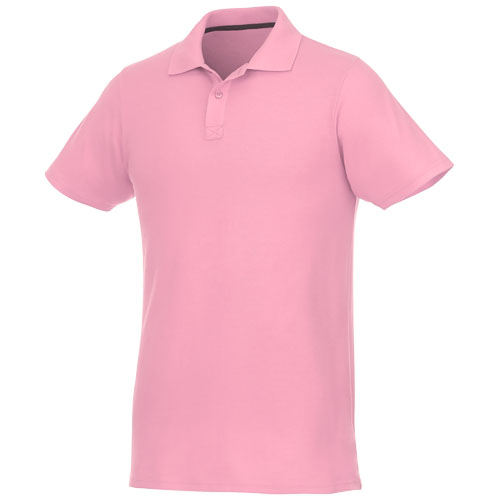 Helios - koszulka męska polo z krótkim rękawem Jasnoróżowy 38106230 