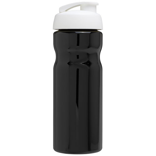 Bidon H2O Base® o pojemności 650 ml z wieczkiem zaciskowym Czarny-Biały 21004512 (3)