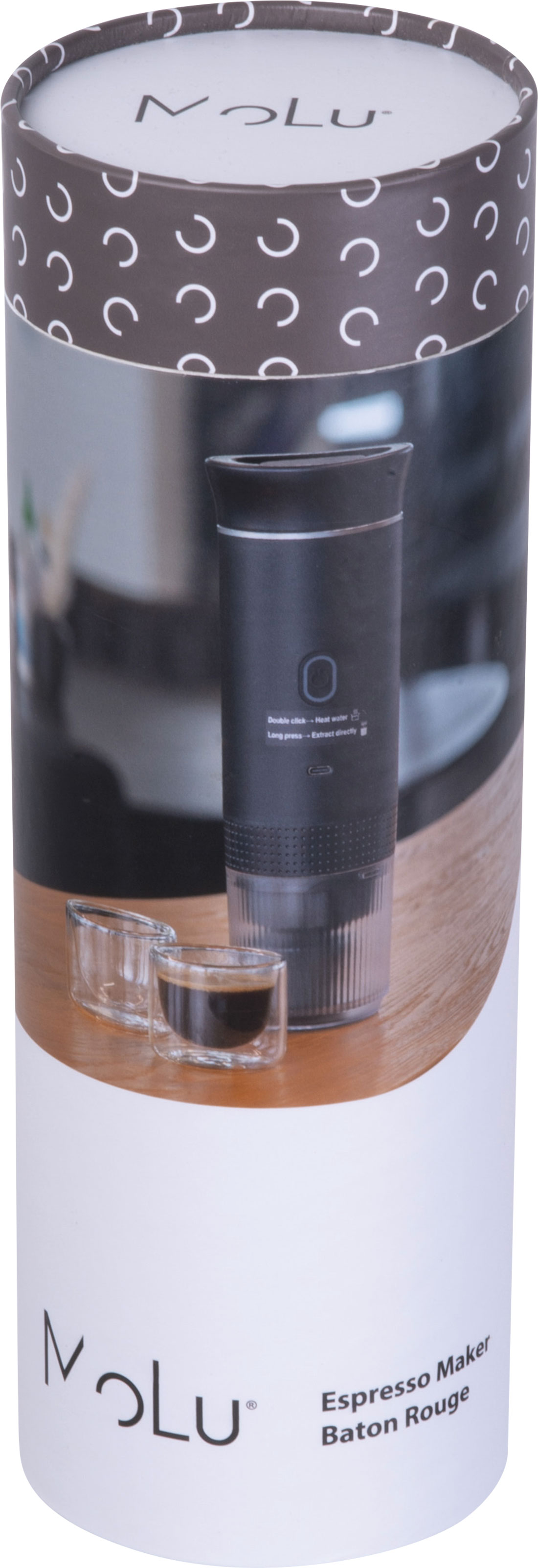 Ekspres do kawy 60 ml BATON ROUGE MoLu Czarny 532903 (13)