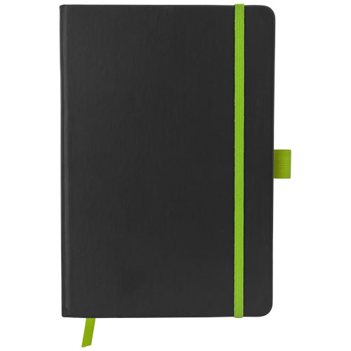 Notes A5 w twardej okładce Colour-edge Czarny-Limonkowy 10690703 (3)
