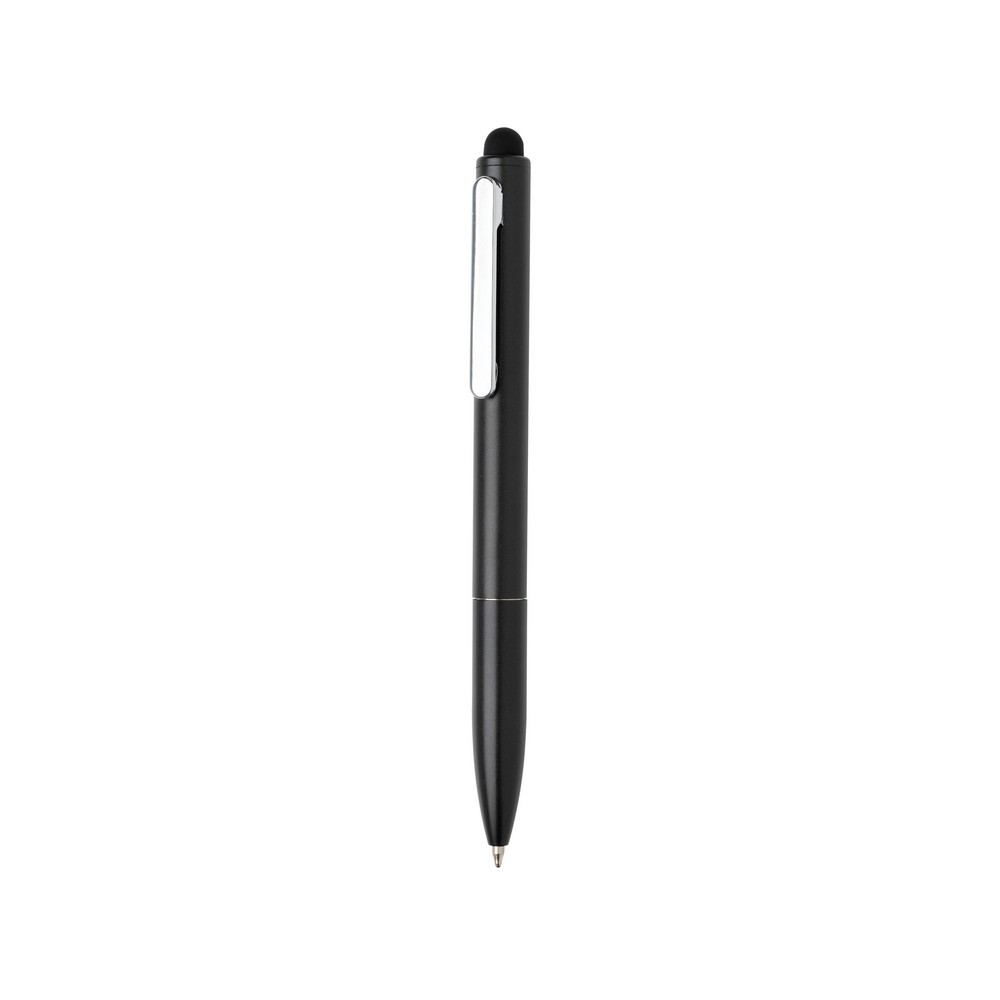 Długopis, touch pen Kymi, aluminium z recyklingu Czarny P611.231 (7)