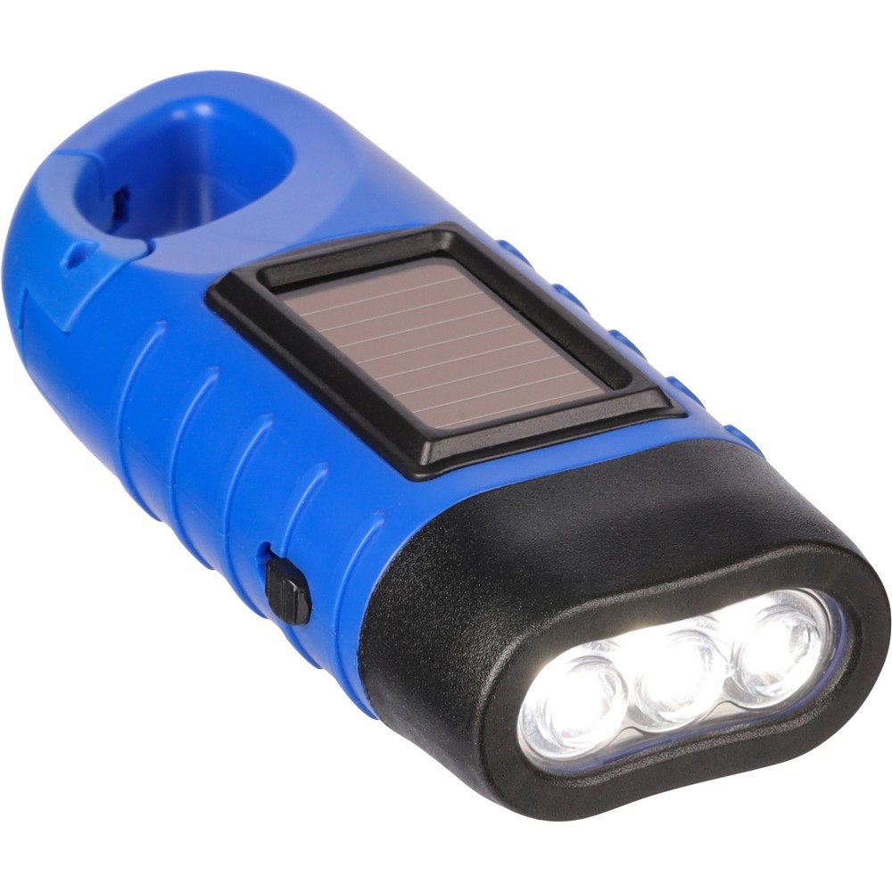 Latarka solarna, lampka LED Niebieski VB346-11 (5)