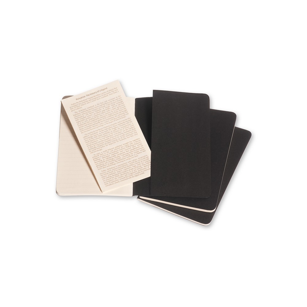 Zeszyt MOLESKINE Cahier Journal ok. A6 Czarny VM023-03 (4)