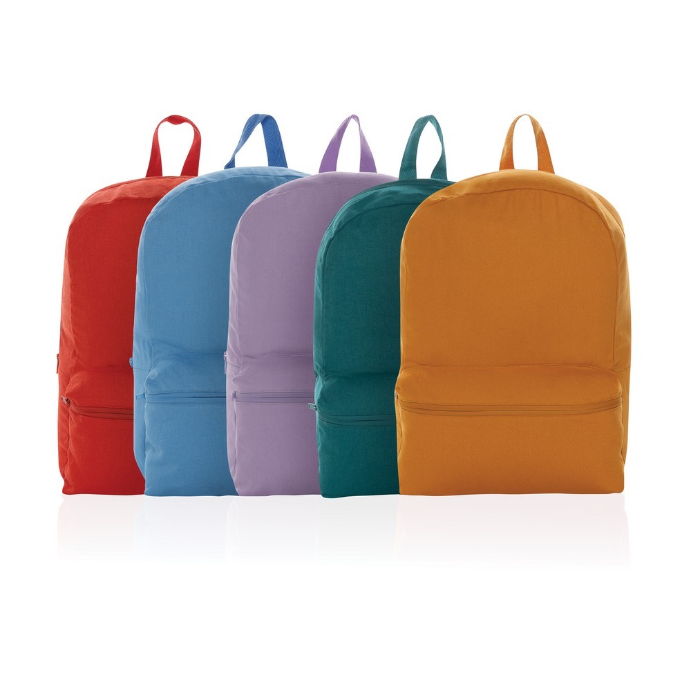 Plecak AWARE™, bawełna z recyklingu Fioletowy P762.996 (5)