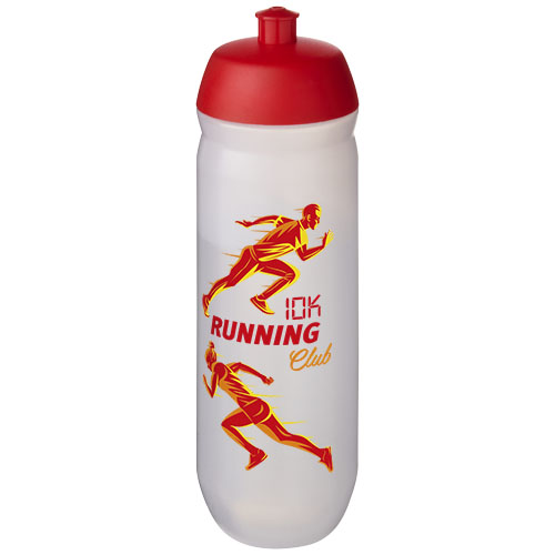 Bidon HydroFlex™o pojemności 750 ml Czerwony-Przezroczysty biały 22030199 (1)