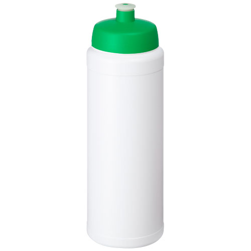 Bidon Baseline® Plus o pojemności 750 ml z wieczkiem sportowym Biały-Zielony 21069006 
