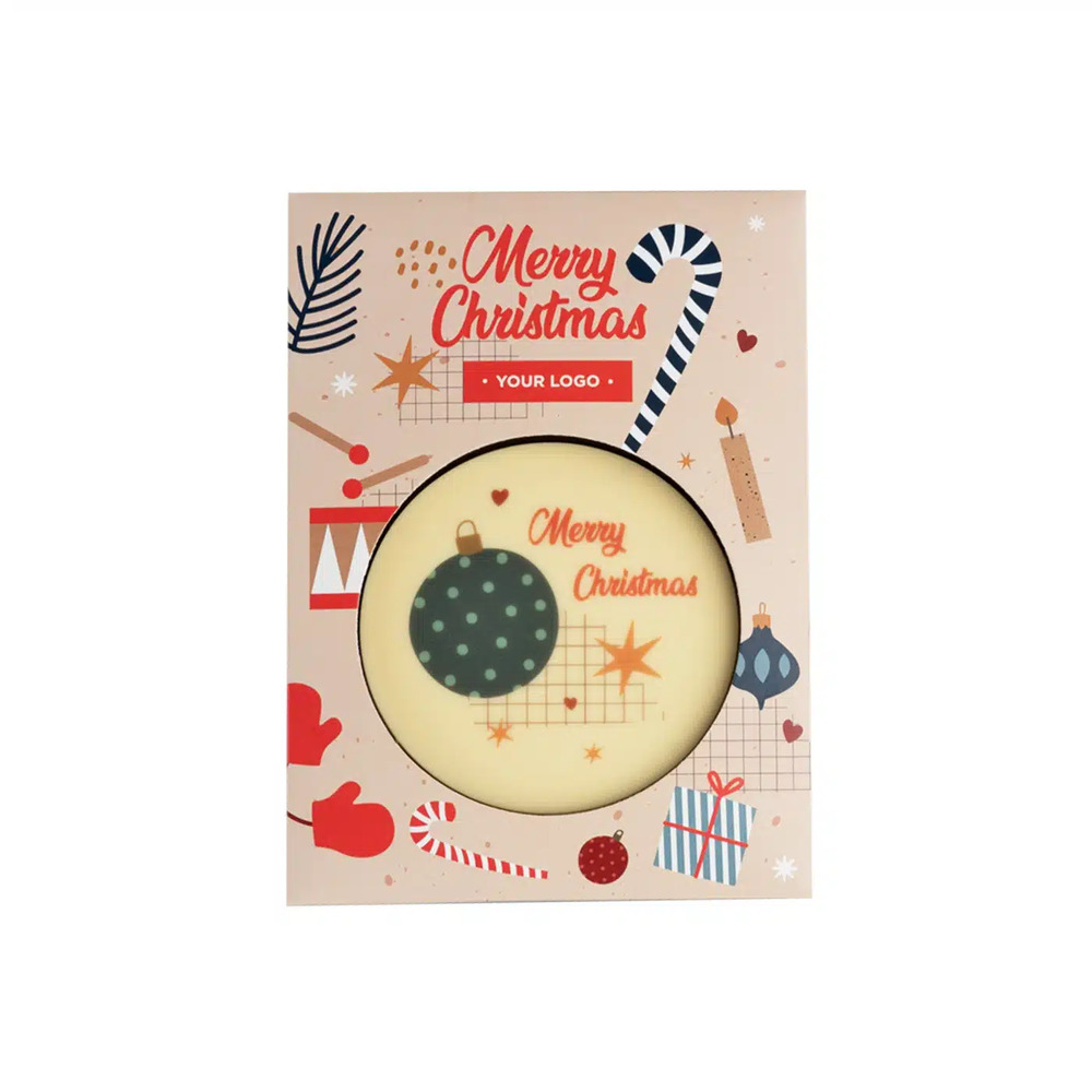 choco4mat PRINT white chocolate Wielokolorowy S0314P/CIRCLE/XM 
