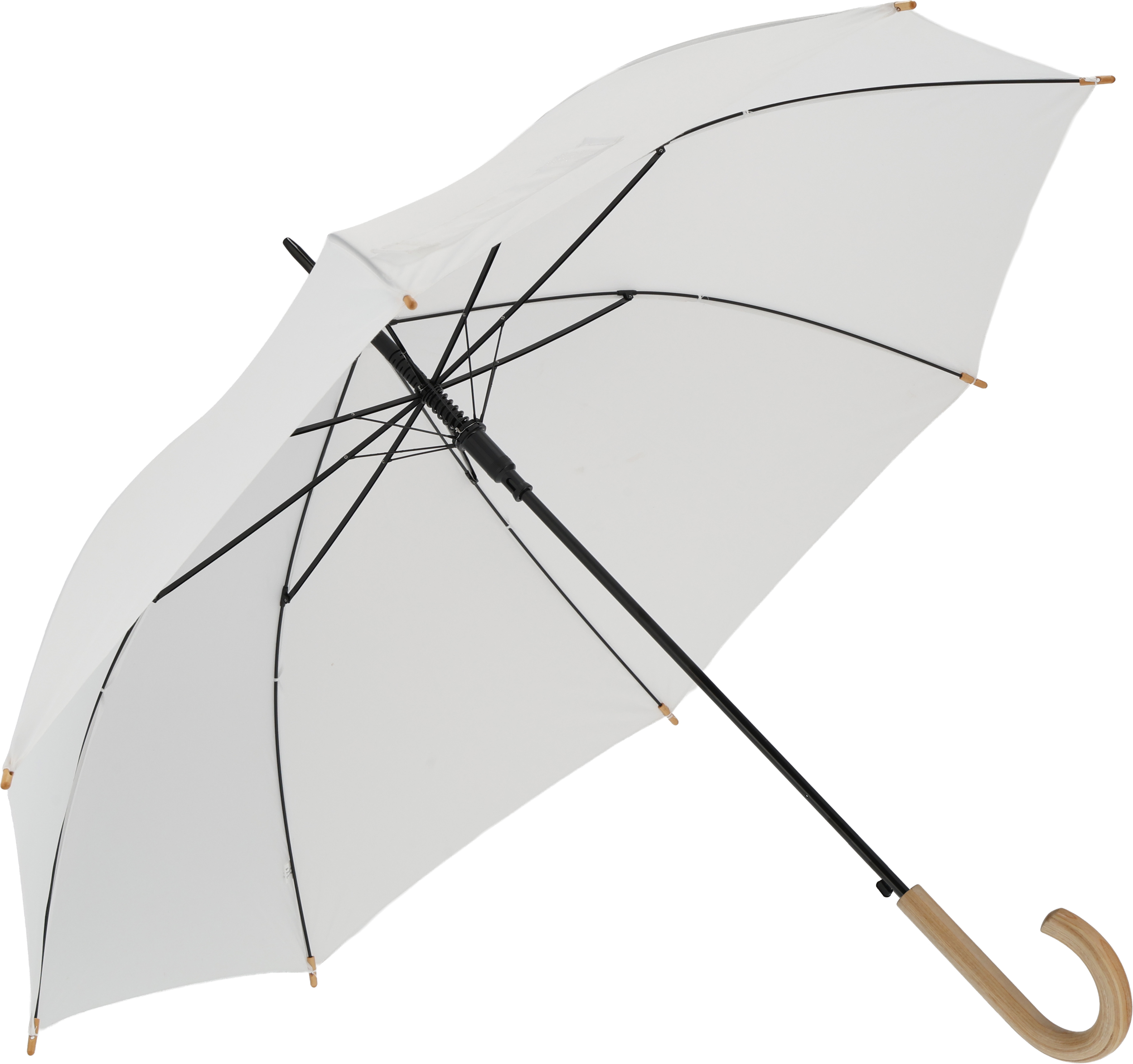 Parasol automatyczny Ø106 cm STOCKPORT Biały 359606 