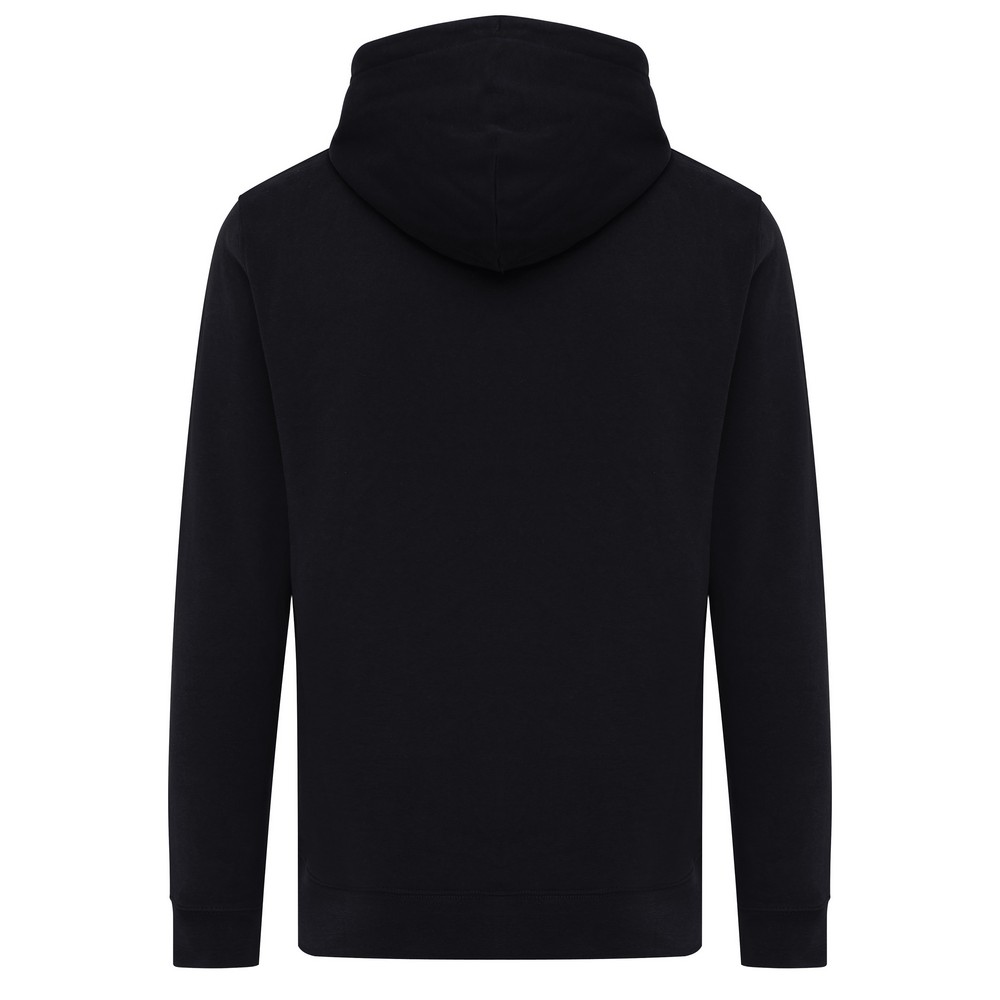 Lekka bluza z kapturem Iqoniq Rila, bawełna z recyklingu Czarny T9404.001.4XL (5)