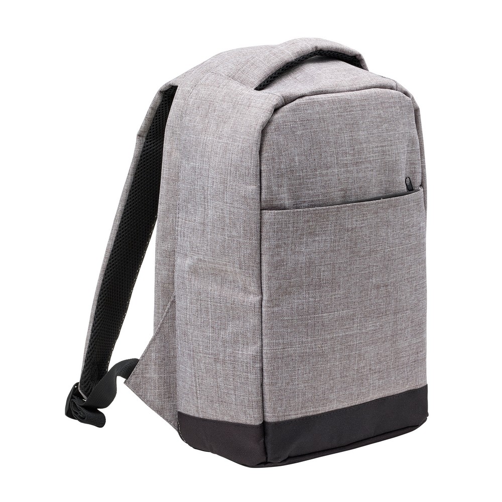 Plecak na laptopa 13", chroniący przed kieszonkowcami Szary V0610-19 (17)