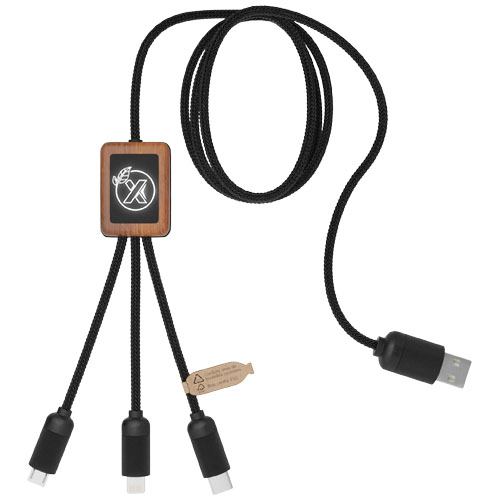 Kabel bambusowy 3 w 1 SCX.design C29 Drewniany 2PX05571 (1)