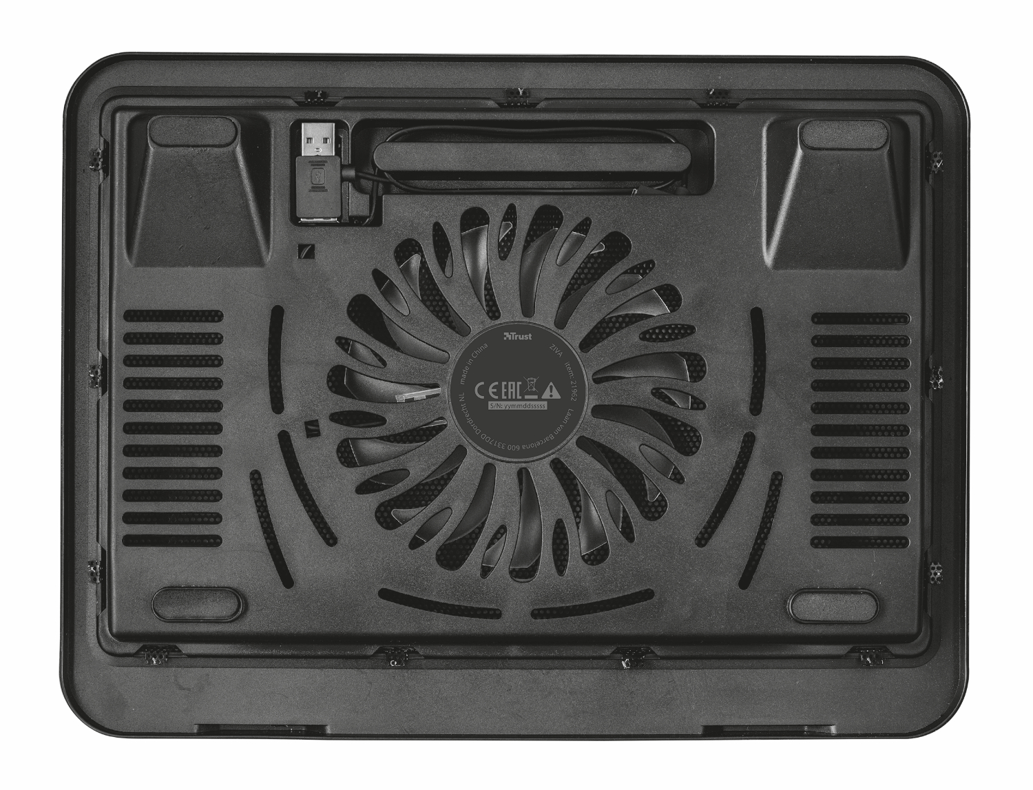 Podstawka chłodząca do laptopa Ziva TRUST z nadrukiem EG 033903