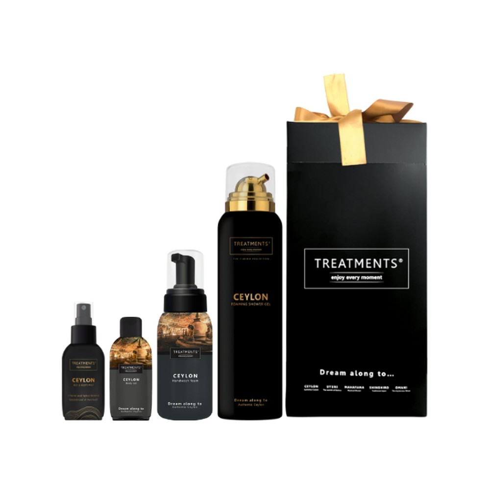 Zestaw kosmetyków Medium TREATMENTS Czarny VTR04-03 (2)