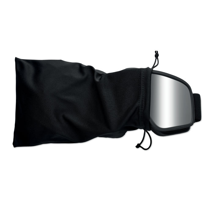 Gogle narciarskie UV400 Srebrny Blyszczacy MO3194-17 (2)