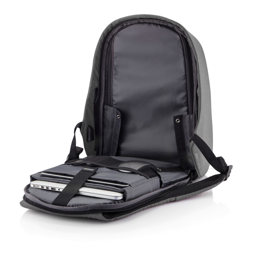 Bobby Hero XL plecak chroniący przed kieszonkowcami Szary P705.712 (2)