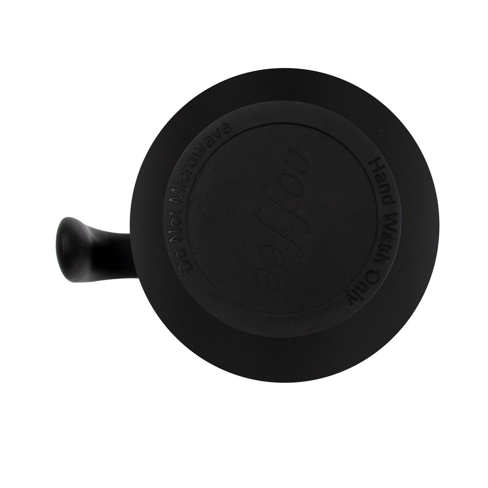 Kubek termiczny 400 ml z rączką | Wyatt Czarny V4838-03 (9)