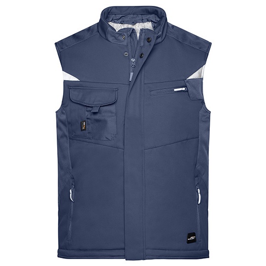 Kamizelka Robocza Softshell Odblaskowa - Navy & Navy Navy JN825-530411 