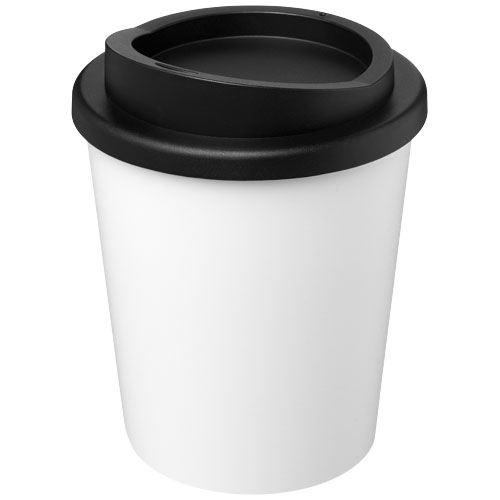 Kubek izolowany z recyklingu Americano® Espresso o pojemności 250 ml  Biały-Czarny 21045201 
