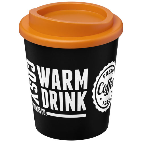 Kubek termiczny Americano® Espresso o pojemności 250 ml Czarny-Pomarańczowy 21009205 (1)