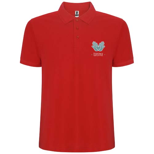 Pegaso Premium dziecięca koszulka polo z krótkim rękawem Czerwony K66094IE (1)