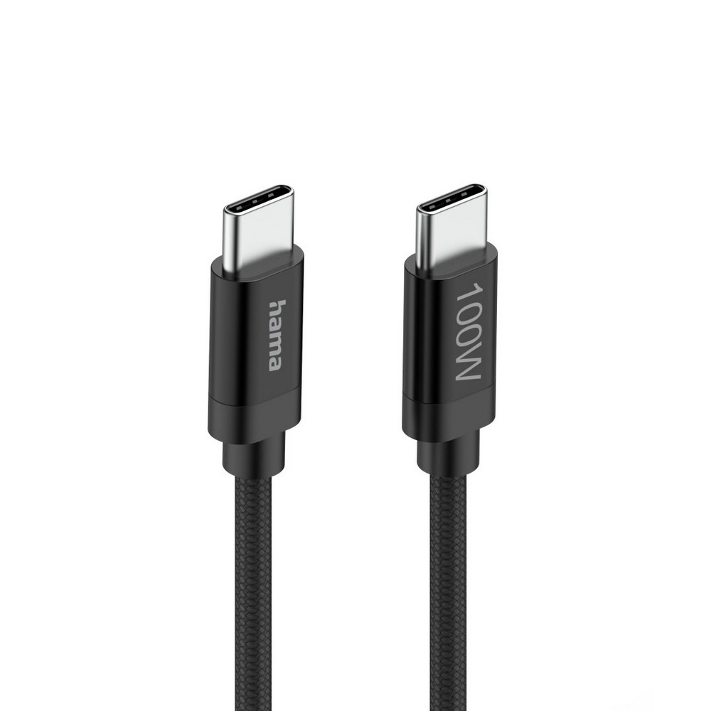 Kabel do ładowania Hama 100W Czarny VH018-03 (2)
