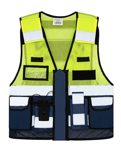 Kamizelka Taktyczna Siatkowa Odblaskowa Navy KX145-806721 