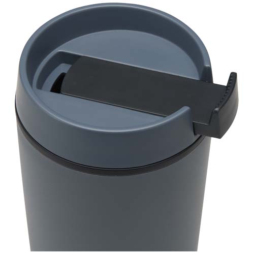 Sedona - kubek plastikowy o pojemności 480 ml, z podwójnymi ściankami Szaroniebieski 10095355 (4)