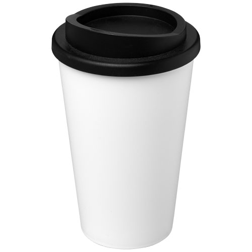 Kubek termiczny z serii Americano® o pojemności 350 ml Biały-Czarny 21000108 