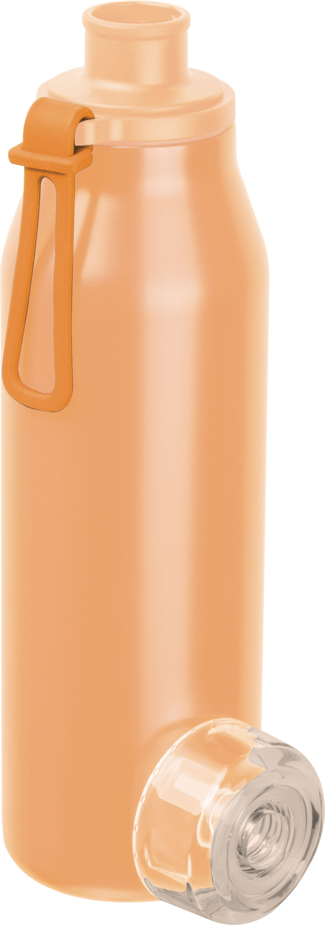 Butelka termiczna stalowa z recyklingu GRAND HAVEN MoLu 640 ml Pomarańczowy 534910 (4)