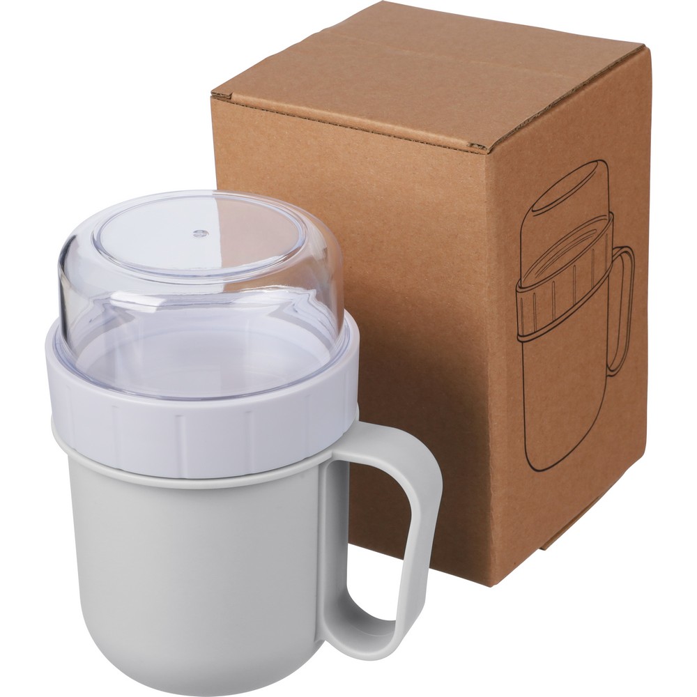 Pojemnik na żywność 450 ml Biały VB353-02 (2)