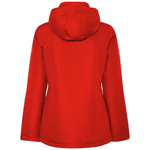 America damska ocieplana kurtka typu parka Czerwony R50734I1 (2)