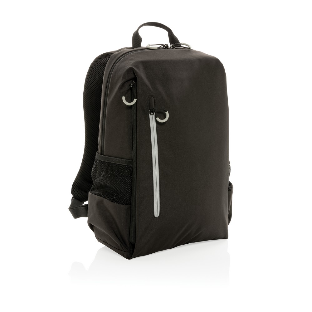 Plecak na laptopa 15,6" Swiss Peak Lima AWARE™, ochrona RFID Czarny P763.151 