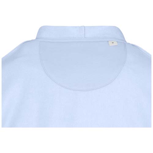 Jasper bluza unisex z kapturem z materiału organicznego pochodzącego z recyklingu z certyfikatem OCS, o gramaturze 280 g/m² Niebieski mgła 3966650A (4)