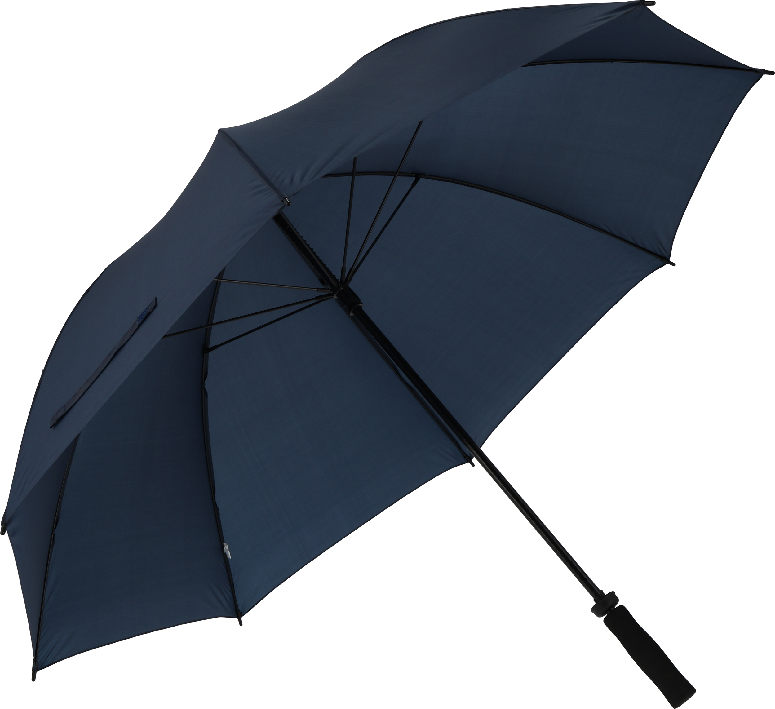 Parasol manualny XL Ø130 cm HURRICAN Granatowy 518744 