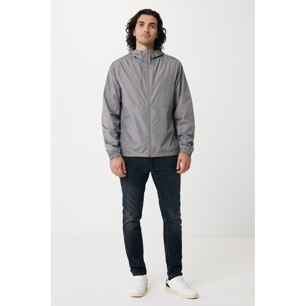 Lekka kurtka Iqoniq Logan, poliester z recyklingu Szary T9701.035.XXS (19)