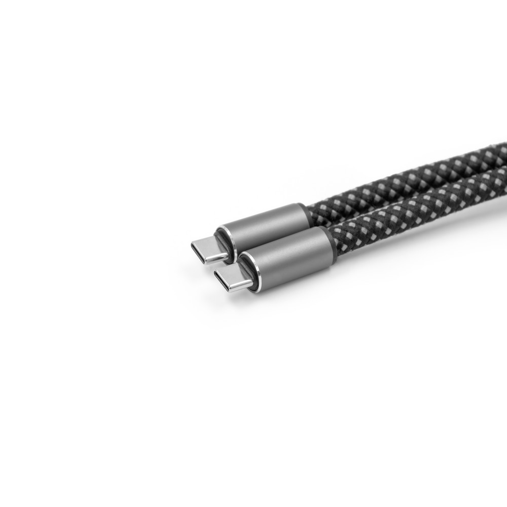 Kabel do ładowania i synchronizacji BrandCharger Volt Grafitowy VA555-15 (2)