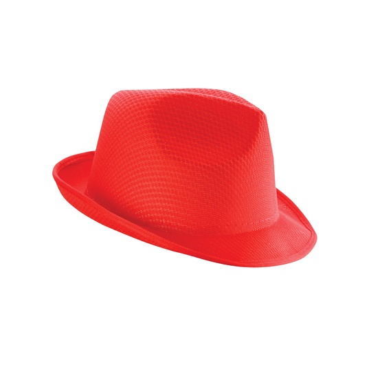 Kapelusz Promo Poliester Red C2078-432685 