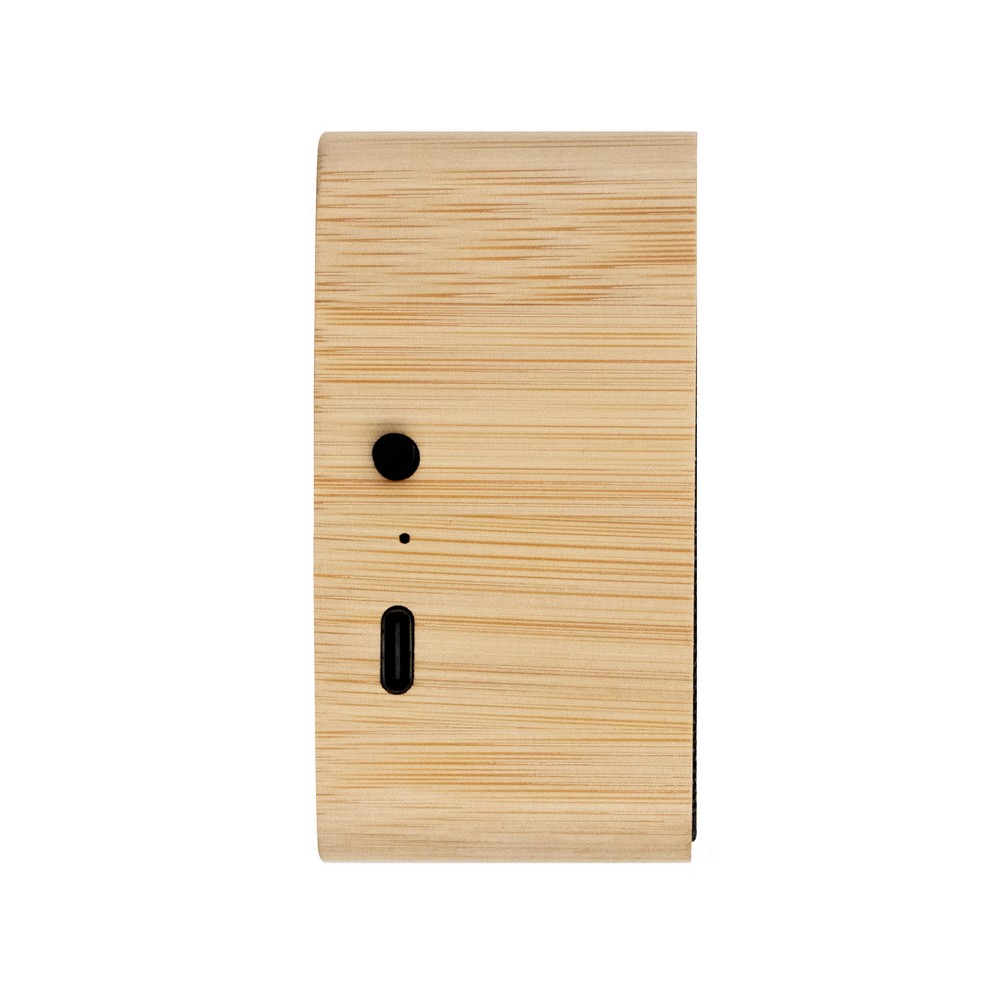 Bambusowy głośnik bezprzewodowy 3W B'RIGHT, panel słoneczny | Androwe Drewno V2240-17 (6)